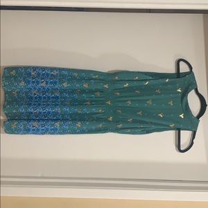 Anthropologie High Neck Dress